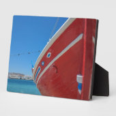 Vist in de haven van Mykonos in Cycladen Fotoplaat (Zijkant)
