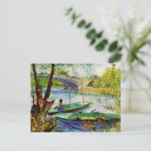 Vist in de lente, Vincent van Gogh. Briefkaart (Staand voorkant)