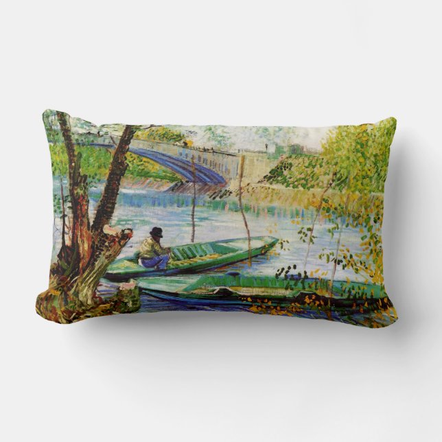 Vist in de lente, Vincent van Gogh. Kussen (Voorkant)
