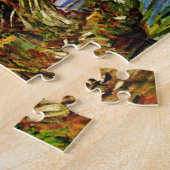 Vist in de lente, Vincent van Gogh. Mooie vis Legpuzzel (Zijkant)