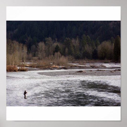 Vist in de wilde natuur poster (Voorkant)