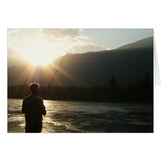 Vist in een zonnestraal (Voorkant Horizontaal)