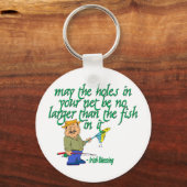 Vist Irish Blessing Sleutelhanger (Voorkant)