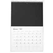Vist is de manier om te zijn, Retro Kalender (Feb 2027)