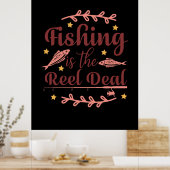 Vist is de Reel Poster (Keuken)