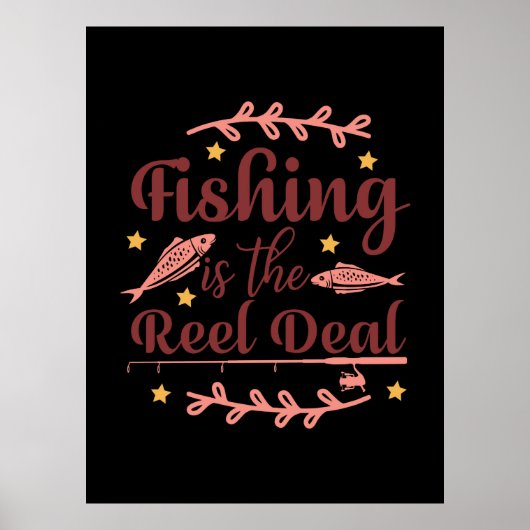 Vist is de Reel Poster (Voorkant)