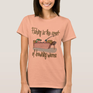 Vist is de Sport van Drowning Worms T-shirt