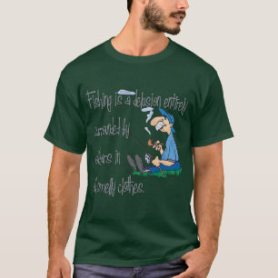 Vist is een waanvoorstelling t-shirt