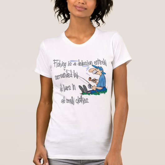 Vist is een waanvoorstelling t-shirt (Voorkant)