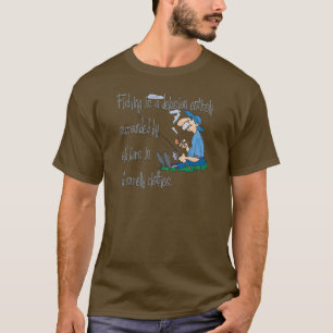 Vist is een waanvoorstelling t-shirt
