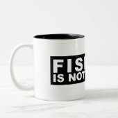 Vist is geen crimineel Mok (Links)