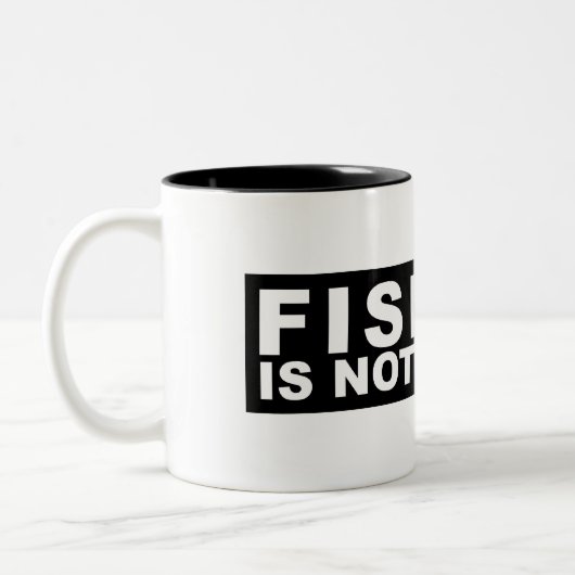 Vist is geen crimineel Mok (Links)