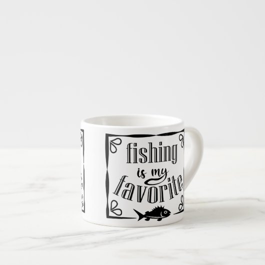 Vist is mijn favoriete offerte espresso kop (Voorkant rechts)