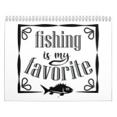 Vist is mijn favoriete offerte kalender (Hoes)