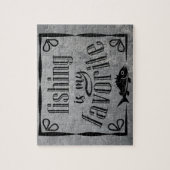 Vist is mijn favoriete offerte legpuzzel (Verticaal)