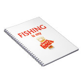 Vist is mijn gelukkige uur notitieboek (Rechterzijde)