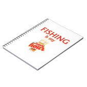 Vist is mijn gelukkige uur notitieboek (Linkerzijde)