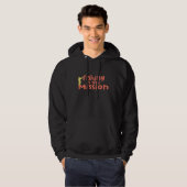 Vist is mijn missie hoodie (Voorkant volledig)