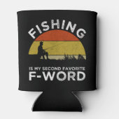 Vist is mijn tweede favoriete F-Word Blikjeskoeler (Achterkant)