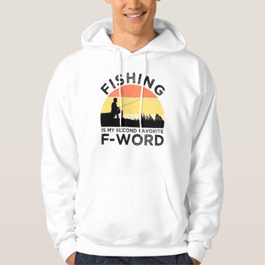 Vist is mijn tweede favoriete F-Word Hoodie (Voorkant)