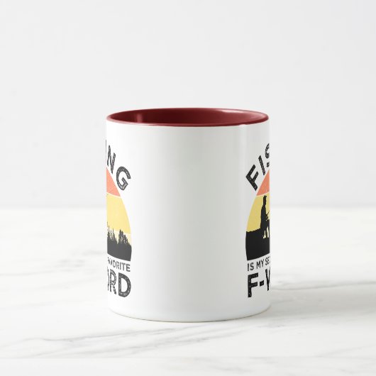 Vist is mijn tweede favoriete F-Word Mok (Midden)