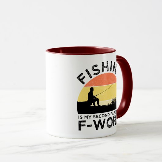 Vist is mijn tweede favoriete F-Word Mok (Voorkant rechts)