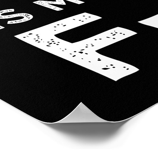 Vist is mijn tweede favoriete F-Word Poster (Hoek)