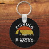 Vist is mijn tweede favoriete F-Word Sleutelhanger (Voorkant)