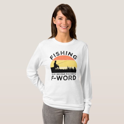 Vist is mijn tweede favoriete F-Word T-shirt (Voorkant volledig)