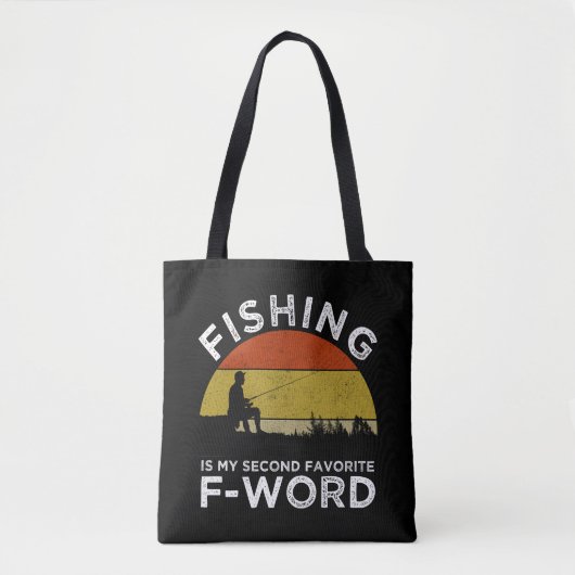 Vist is mijn tweede favoriete F-Word Tote Bag (Voorkant)