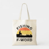 Vist is mijn tweede favoriete F-Word Tote Bag (Achterkant)