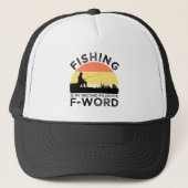 Vist is mijn tweede favoriete F-Word Trucker Pet (Voorkant)