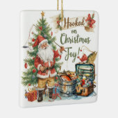 Vist kerst voor liefhebbers van vissen keramisch ornament (Rechts)