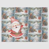 Vist kerst voor liefhebbers van vissen met de kers tissuepapier (Voorkant)