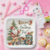 Vist kerst voor liefhebbers van vissen papieren bordje (Feest)