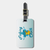 Vist Kies nummer 7 Bagagelabel (Voorkant verticaal)