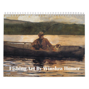 Vist Kunst door Winslow Homer Kalender