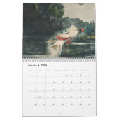 Vist Kunst door Winslow Homer Kalender (Jan 2026)