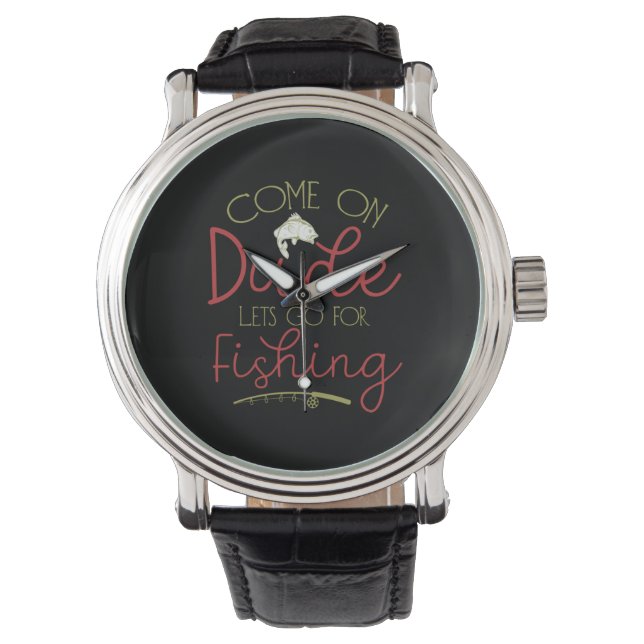 Vist kunst laat Gevist zijn Horloge (Voorkant)