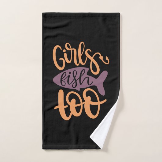 Vist kunstmeisjes ook handdoek (Handdoek)