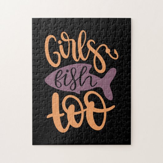 Vist kunstmeisjes ook legpuzzel (Verticaal)