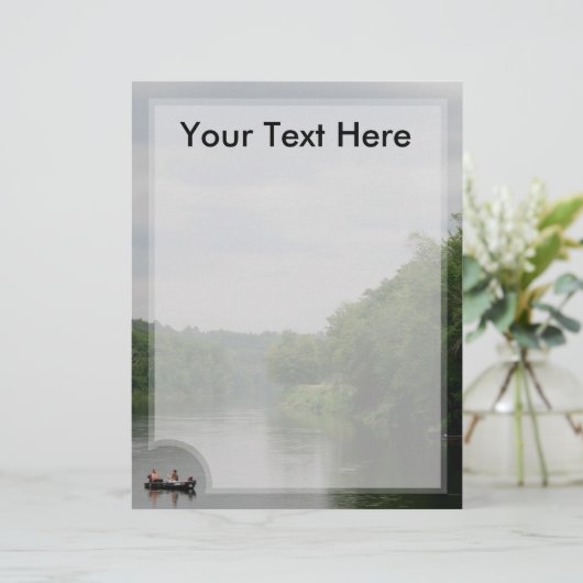 Vist Letterkop uit (Staand voorkant)