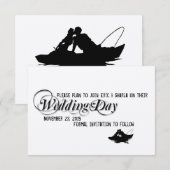 Vist liefhebbers Great Catch Save the Date (Voorkant / Achterkant)