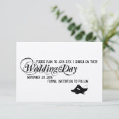 Vist liefhebbers Great Catch Save the Date (Staand voorkant)