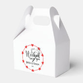 Vist liefhebbers Haak op je Bruiloft Bedankdoosjes (Voorkant Zijde)