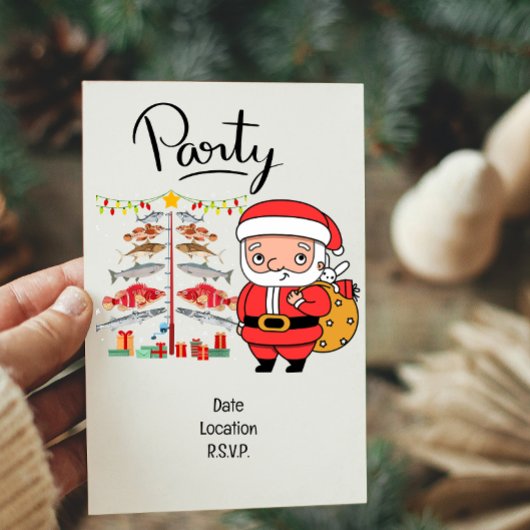 Vist liefhebbers kerst met sinterklaas