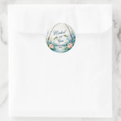 Vist Lovers Hook on You Ronde Sticker (Tas)