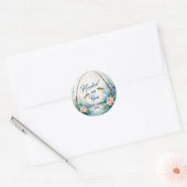 Vist Lovers Hook on You Ronde Sticker (Envelop)