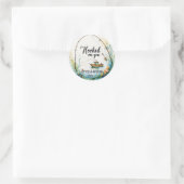 Vist Lovers Hook on You Ronde Sticker (Tas)