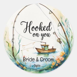 Vist Lovers Hook on You Ronde Sticker